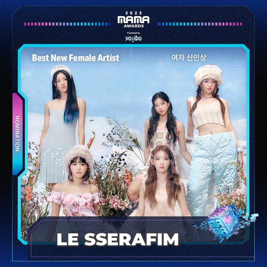 joe ANTIFRAGILE 💎 on Twitter "LE_SSERAFIM 2022 MAMA AWARDS