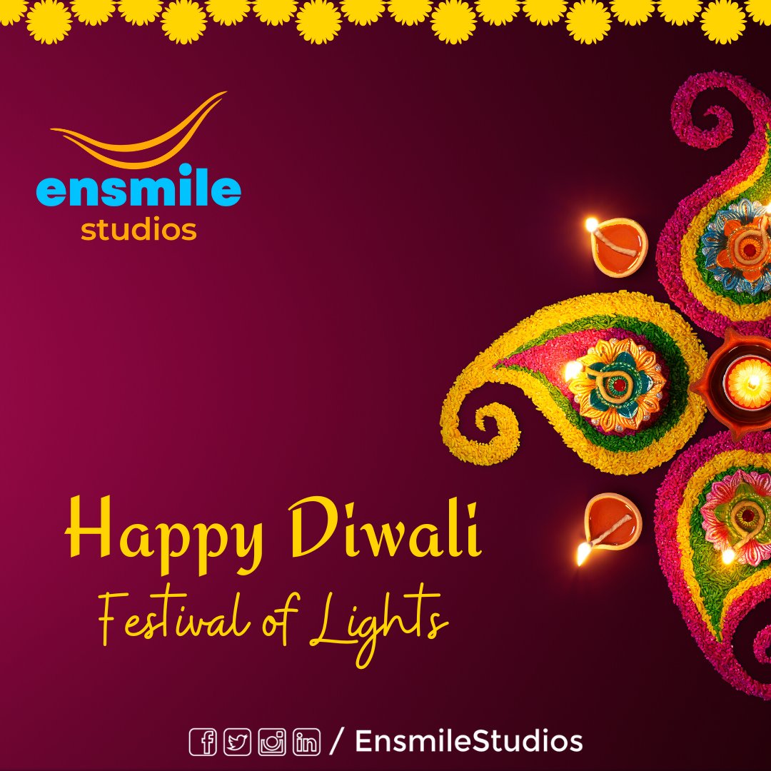 EnsmileStudios's tweet photo. May this Diwali bring out your perfect smile and amplifies your celebration. Happy Diwali.
#happydiwali #diwali #diwali2022 https://t.co/wrzgdCE0B5