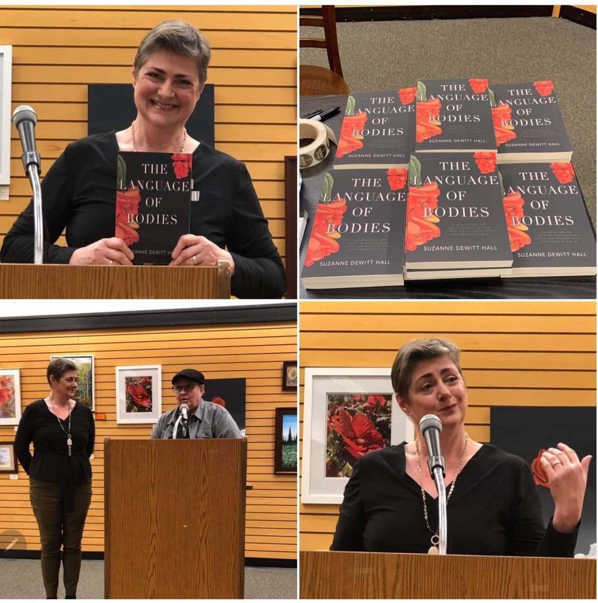 WhereTrueLoveIs's tweet photo. Link https://t.co/81a2qOQoPU
The Language of Bodies
by Suzanne DeWitt Hall
Book reading in #Pittsford #NY
#NewRelease #BookTwitter #booksontour #lgbtqiaBooks #BookBoost #BookReview
#LGBTQIAispowerful #queerauthor #AceAuthor https://t.co/IkigMUUrLl