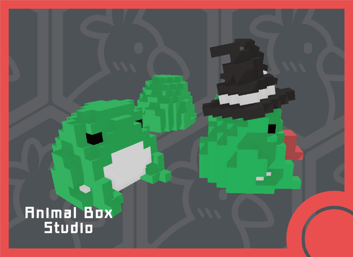AnimalBoxStudio's tweet photo. ⭐ The Sandbox Summer 建模 - 青蛙 &amp; 骨頭手 ⭐
Modeling / Frog &amp; Skeleton hands
👌 歡迎分享 / Feel free to share this 😊
#AnimalBoxStudio #NFT #VoxEdit #TheSandBox #modeling #3D #autumn #AlphaSeason3 #Halloween https://t.co/eLabTmZiYK