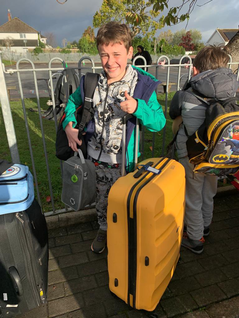 Ok so I said good bye to this little man this morning he’s away with the school this week first time he’s been away from us so very nervous but he’s also excited for some adventures thank you for his teachers and his team of nurses <a href="/CAVCYPDiabetes/">Paediatric Diabetes</a> for also making this possible
