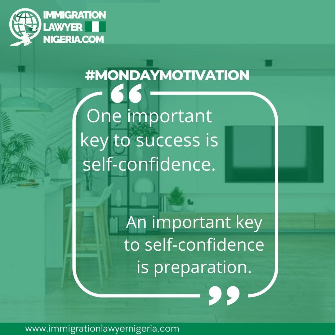 immilawnig's tweet photo. #mondaymotivation
Self-confidence and Preparation
#immigrationlawyer #mondayvibes #lawyer https://t.co/b3EJOiLSVC