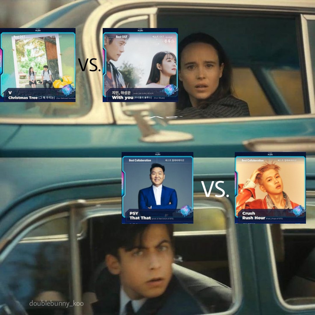 doublebunny_koo's tweet photo. BTS VS. BTS AGAIN 😭 https://t.co/F9wADbTrDv