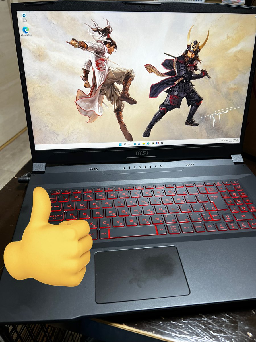 kemobin's tweet photo. #ゲーミングノート
きたよー
画面おっきい‼️
早く設定終わらせなきゃ
#msi #katana #gf76
#17in #32gb #1TB #RTX3060 #新人Vtuber https://t.co/74iBj379Of