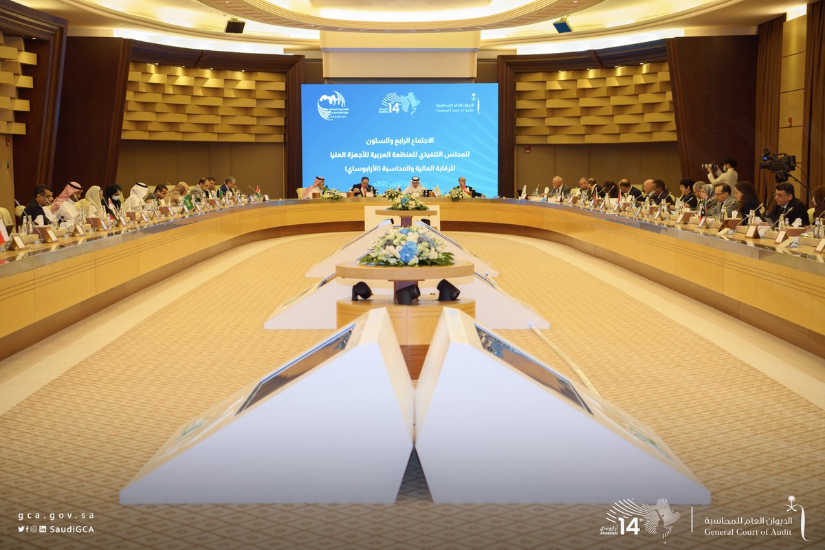 SaudiGCA_EN's tweet photo. The Governing Board of #ARABOSAI holds its 64th Meeting in #Jeddah.

https://t.co/9ktcy8qhTx
#ARABOSAI14 https://t.co/i8NlqjNX76