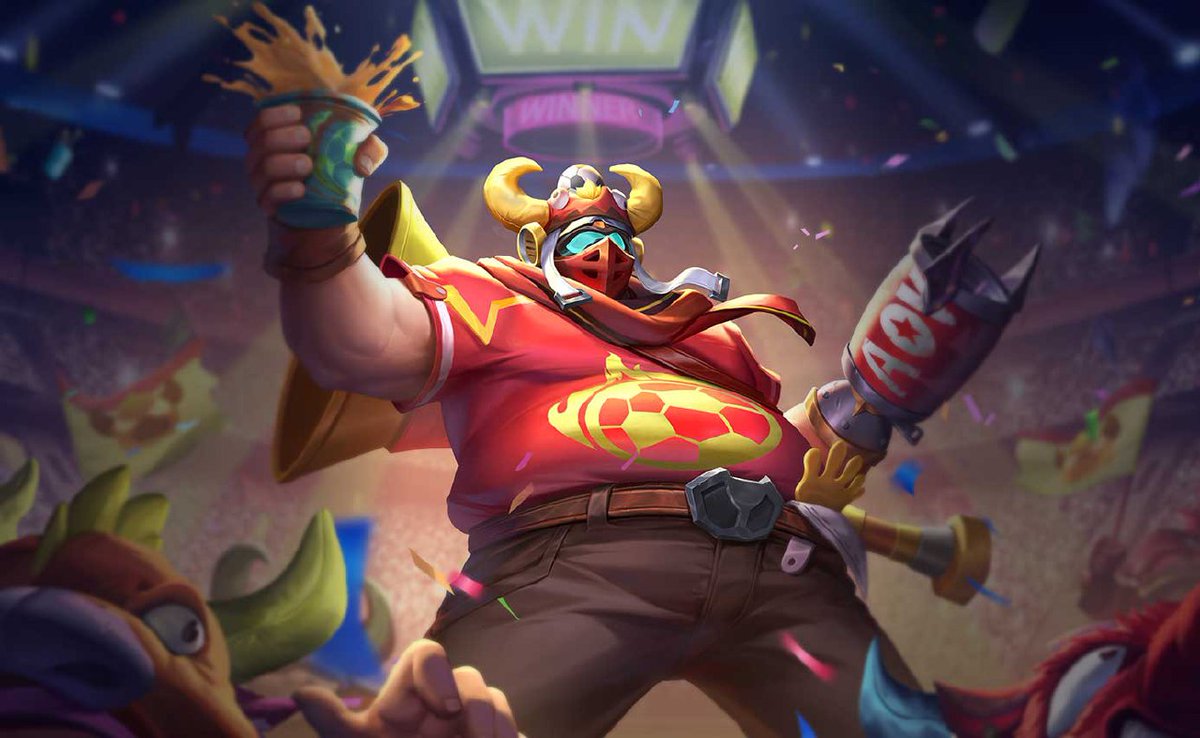 NOX_AOV_NEWS's tweet photo. New Skin's Splash Art: Grakk https://t.co/kIdDA3Tcu8