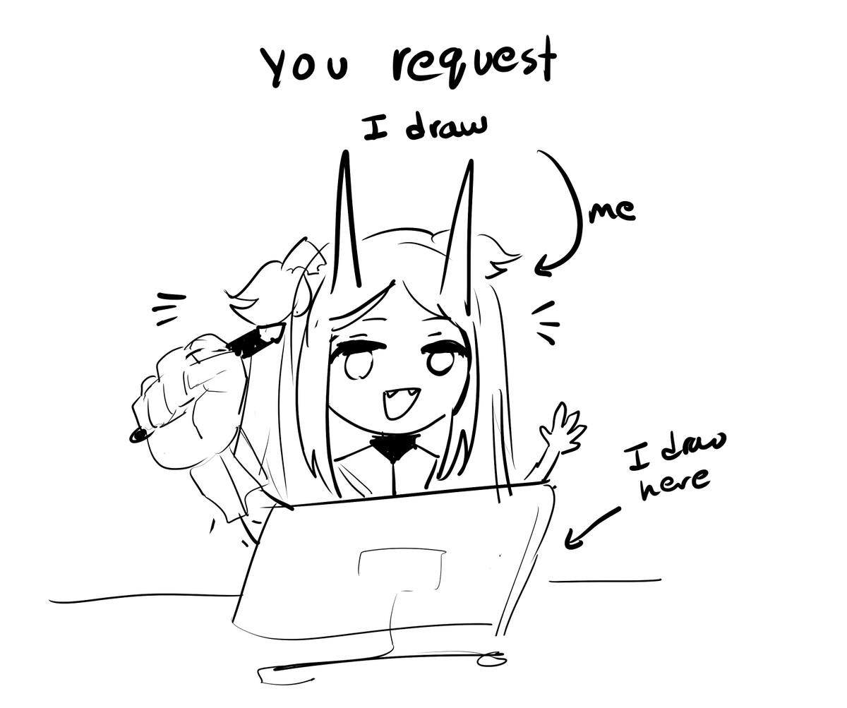 🔥Drawing Requests🔥
As a celebration for 6k followers:
I will do sketch requests, I will only take requests within 6 hours of this post.

Rules:
-Be a Follower
-Request anything BUT: 𝗟𝗲𝘄𝗱
-Comment your requests with reference pictures. 