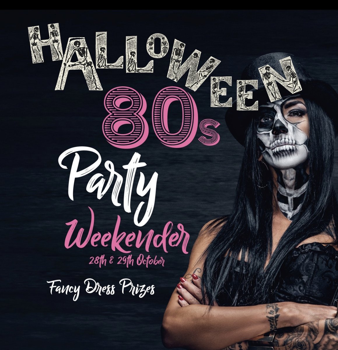 Plans for Halloween? This weekend we will be going all kinds of 80’s crazy! Join us on Friday &amp; Saturday for a playlist full of 80’s bangers, prizes for the best dressed and a weekend full of spooky fun!