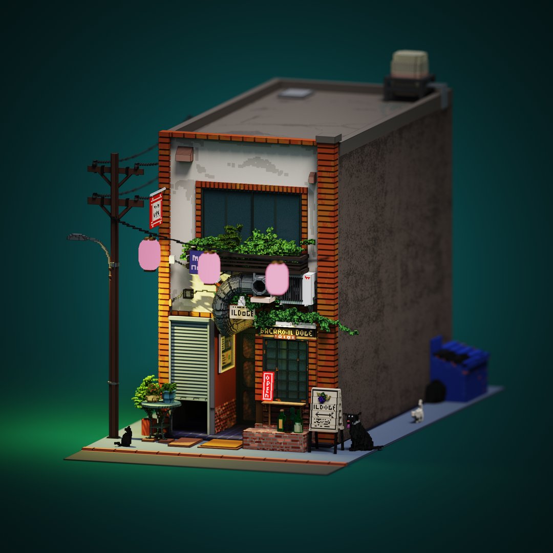 MVC_discord's tweet photo. New creation from @o_erlat #magicavoxel #voxel #voxelart https://t.co/L39eRKOAlY