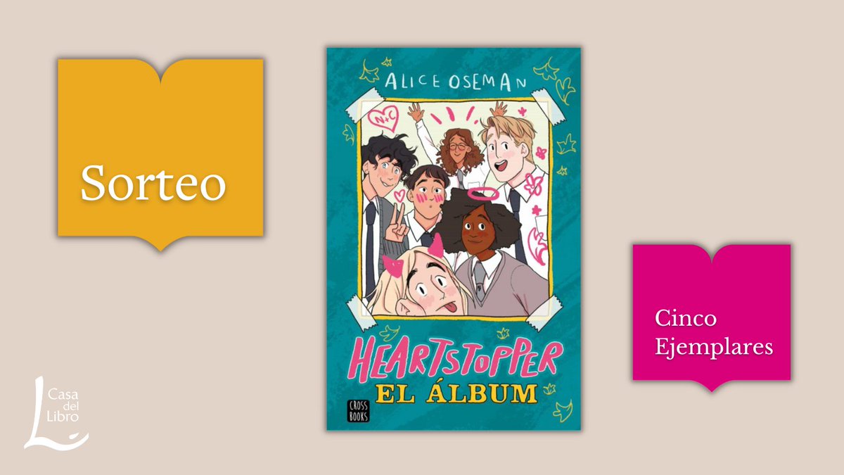 casadellibro's tweet photo. 📚 SORTEO 📚

Sorteamos cinco ejemplares de 𝘏𝘦𝘢𝘳𝘵𝘴𝘵𝘰𝘱𝘱𝘦𝘳. 𝘌𝘭 á𝘭𝘣𝘶𝘮 (https://t.co/siqVYtH0Lc), de @AliceOseman 🥰 ¿Quieres uno?

1️⃣ Síguenos
2️⃣ RT

BBLL: https://t.co/yGR3NVfPxR
@Planetadelibros https://t.co/GkVQcyQrct