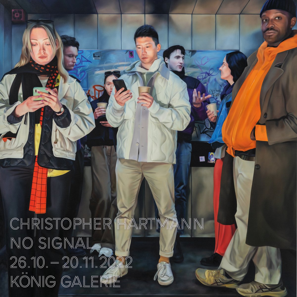 johannkoenig's tweet photo. #KönigExhibition: Christopher Hartmann is an artist who uses the medium of painting to create near-photorealistic scenes of young characters in various states of repose. For NO SIGNAL, Hartmann created six new works.
📅 26 OCT – 20 NOV
📍 ST. AGNES | CHAPEL
#christopherhartmann https://t.co/lGlBbChfG8