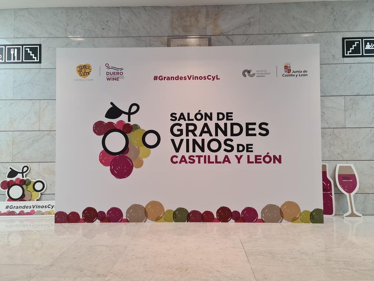 bodegasyllera's tweet photo. #GrandesVinosCyL 🤩🥂Empezamos la semana presentando nuestros vinos por tierras catalanas. Salón de Grandes Vinos de Castilla y León @ITACYL. https://t.co/Zh5DeLyeal