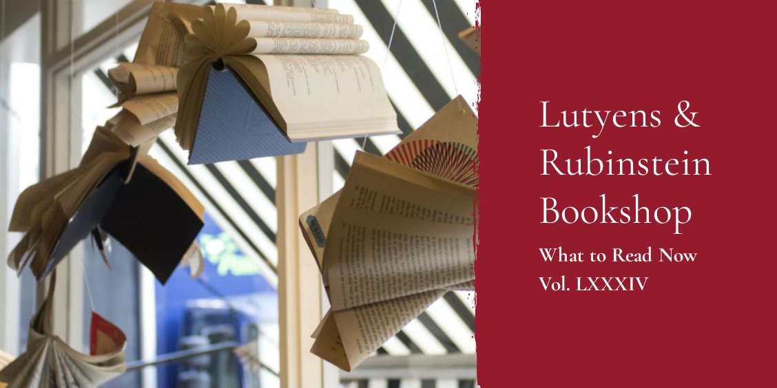 What to Read Now - 24th October - with books from @GrantaBooks, @ShehanKaru, @canongatebooks, @FaberBooks, @EuropaEdUK, and @harryewoodgate - mailchi.mp/lutyensrubinst…