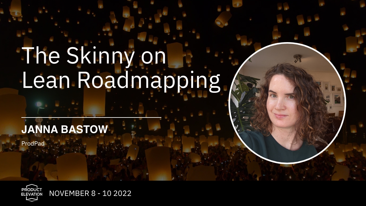 ProductElev8n's tweet photo. IYCMI
Last week we announced that the amazing @simplybastow (@ProdPad) will be keynoting the final day of #ProductElevation2022
Janna will be talking about #LeanRoadmapping.
Join us live in Dublin on Nov 8-10th! Check out our updated schedule: https://t.co/oQrG7AnCjm https://t.co/04pgwyEG4a