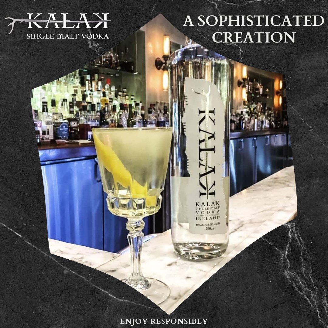 Kalak is fresh, modern and invigorating, give it a try.

Find Kalak at kalakvodka.com

#kalakvodka #singlemalt #vodka