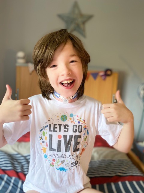 Noah met his WellChild Nurses in 2011. They were crucial in safely transitioning Noah home from hospital, to live with his family 'Noah is a happy boy with dreams of being a rock star. Being home with us & nursed by me & carers is the best developmental tool of all' - Noah's mum