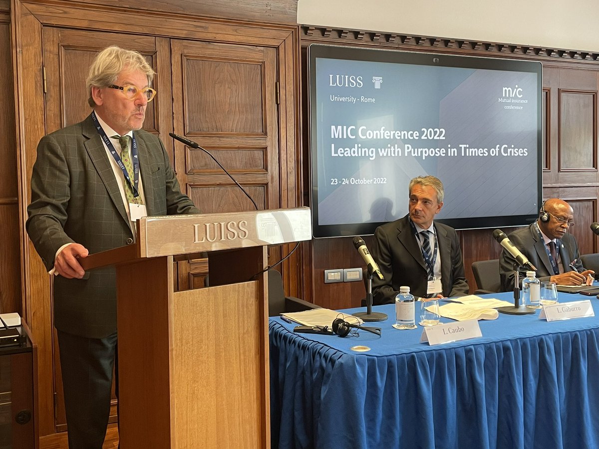 Truly inspiring session on health risks and their triggering effect on other risks <a href="/MIC_Conferences/">Mutual Insurance Conference</a> ! Chaired by @loekcaubo , President of <a href="/AIM_Healthcare/">AIM</a> . #Insurance #healthinsurance Follow online: luiss.webex.com/luiss/j.php?MT…