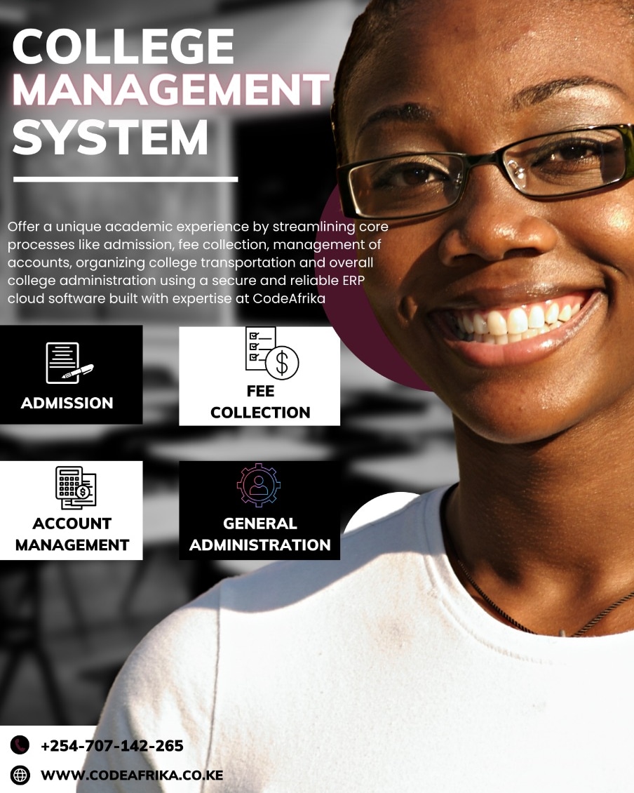 CodeAfrika's tweet image. We all know how a slow inefficient and unrealiable system can be discouraging and also a turn off to clients. How about making all of your Institution&apos;s work easier by partnering with CodeAfrika to automate and implement the key processes to make it more easier to the end user😃