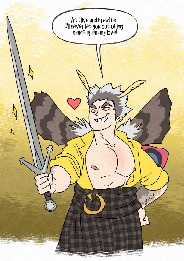 red_mad_art's tweet photo. This is my booba boi 😭💞💞💞
Bokuto from my scottish fantasy AU ✨✨✨
#bokutokoutarou #hqkiltau https://t.co/BMBDprnNmL