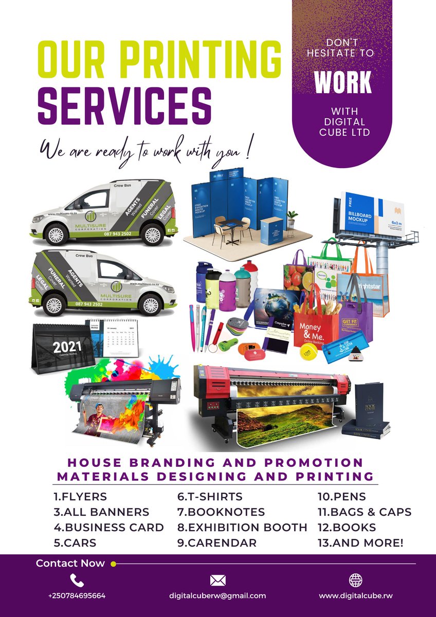 DigitalcubeR's tweet photo. House branding and promotion materials designing and printing. #digital_cube_rw #printing_services_in_Rwanda https://t.co/pBoWSSqVMU