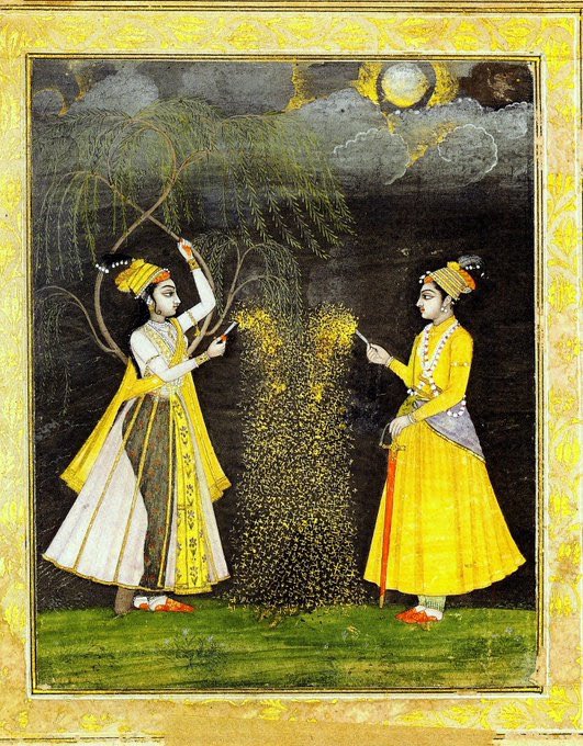VJsapps's tweet photo. Here is a 🧵with Mughal Diwali paintings . Are their other ones or someone who had posted full collection . All these sourced from Twitter/ internet . 
@ssharadmohhan @kamlesm @DalrympleWill @Arthistorian18 https://t.co/V7MHmW99WU