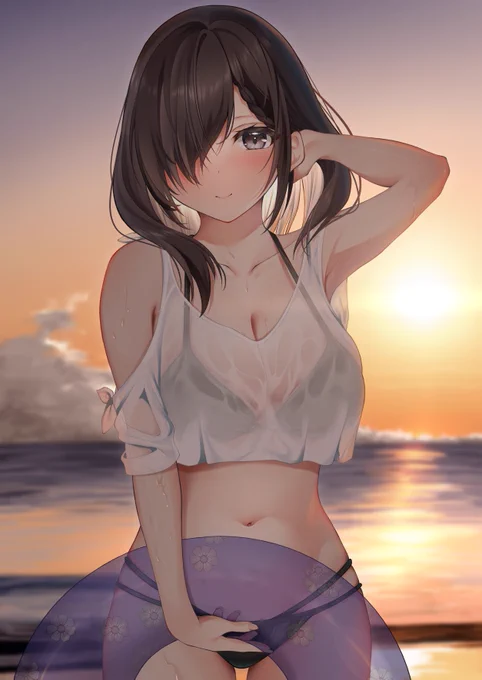 「もう夏も終わり……また来年ね…」 