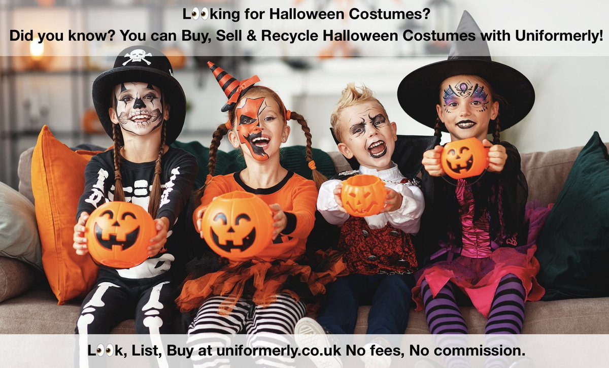 Is it October 31st yet? 🎃 Are your little Vampires driving you batty?🦇 Do your little ghouls just want to have fun? 👻

You’ve all been thinking outside the coffin, as well old school uniform you’ve been listing creepy Halloween costumes - after all, if you’ve got it haunt it!
