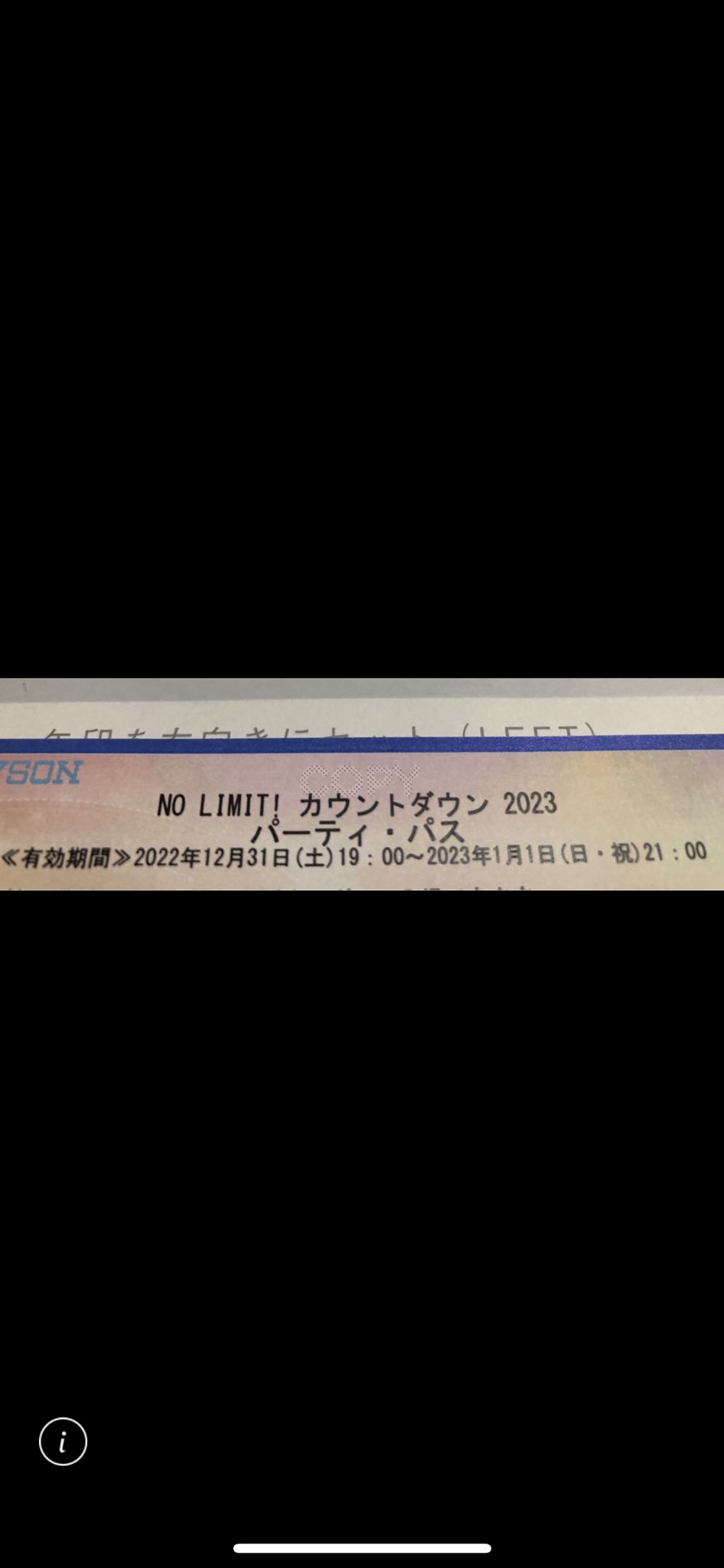 USJ ユニバーサルスタジオジャパン カウントダウン 2023 チケット 2枚