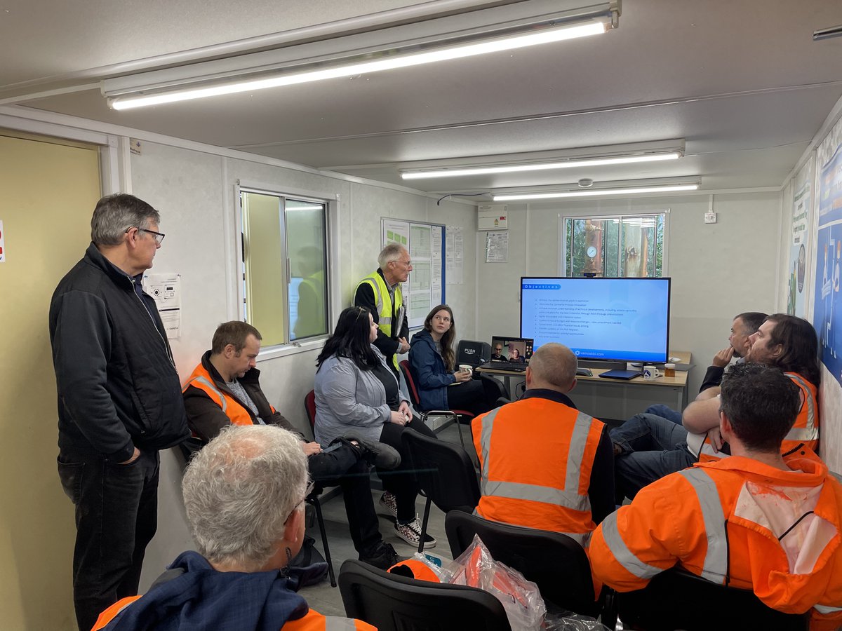 vamos_bbi's tweet photo. This October we held an in-person consortium meeting at the FIBERIGHT LIMITED plant in Swansea. Great to see the development of the VAMOS infrastructure and how MSW is converted to pulp and MSW sugars. Lovely to see many of the partners in person after many online meetings! https://t.co/W01cDmBgdU