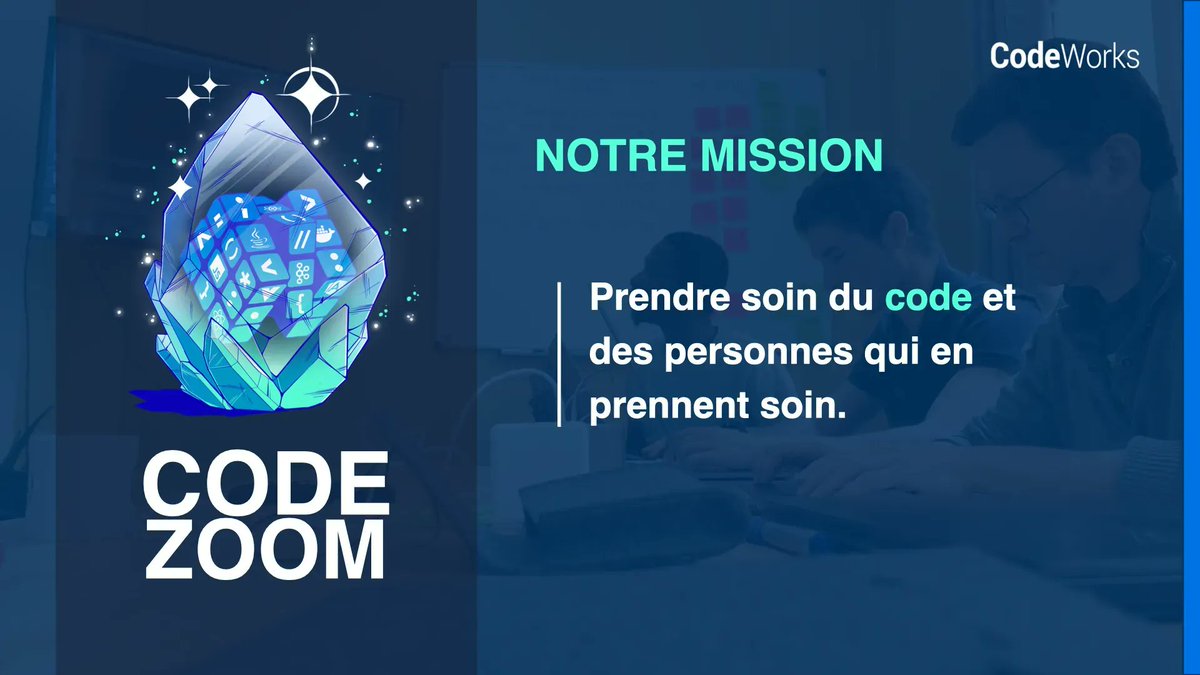 🚀  CodeWorks vous accompagne dans le développement et l'optimisation de vos projets IT !
➖ offre #Delivery : pour un code utile, fiable et maintenable.
➖ offre #Coaching : pour optimiser la performance de votre équipe.
🫵 On en discute ?
➡️ buff.ly/3MAuF3Y