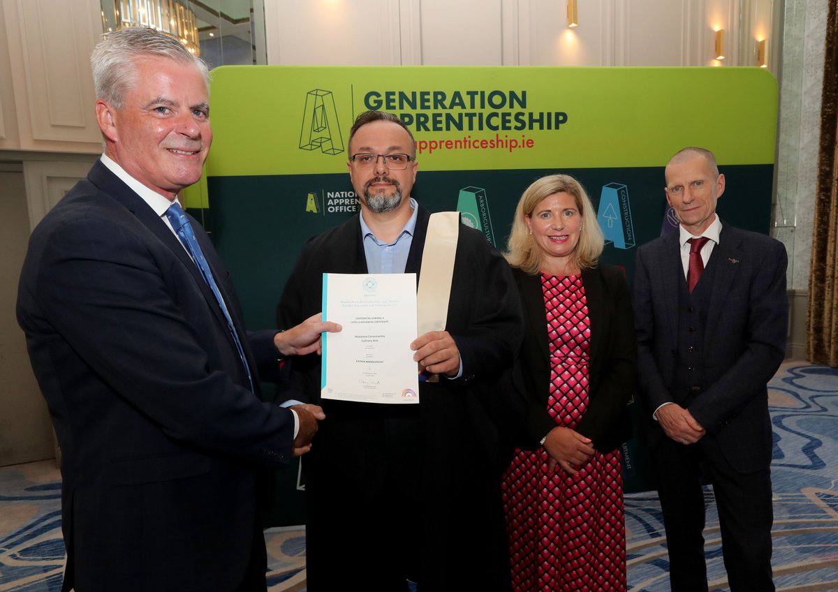 FETBishopstown's tweet photo. We have several nominees for #ApprenticeoftheYear tomorrow night in the Mansion House in Dublin.
First up Patryk Miezejewski who recently graduated from our #Comischef Apprenticeship which is run in collaboration with @KerryETB Best of luck Patryk!
@CorkETB @apprenticesIrl https://t.co/cgLE0aSUpJ