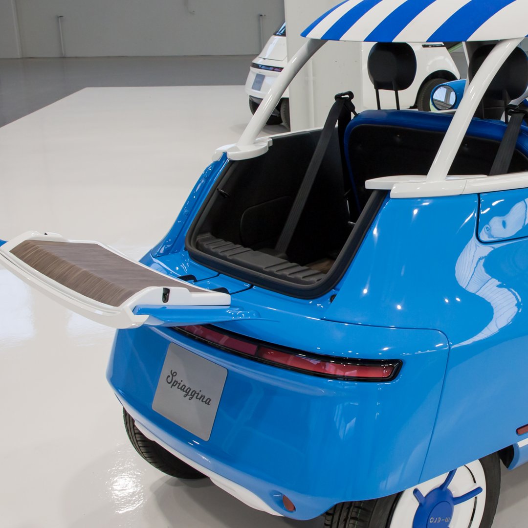 ICONA_GROUP's tweet photo. Summer is definitely not over yet with #MicrolinoSpiaggina, presented at the #ParisMotorShow2022. We are extremely proud of our design concept for this Microlino and its vintage-inspired vibes!
https://t.co/Wg8kqsDyNs
#IconaDesignGroup #Microlino #DesignedByIcona https://t.co/xdbd7lSnFY