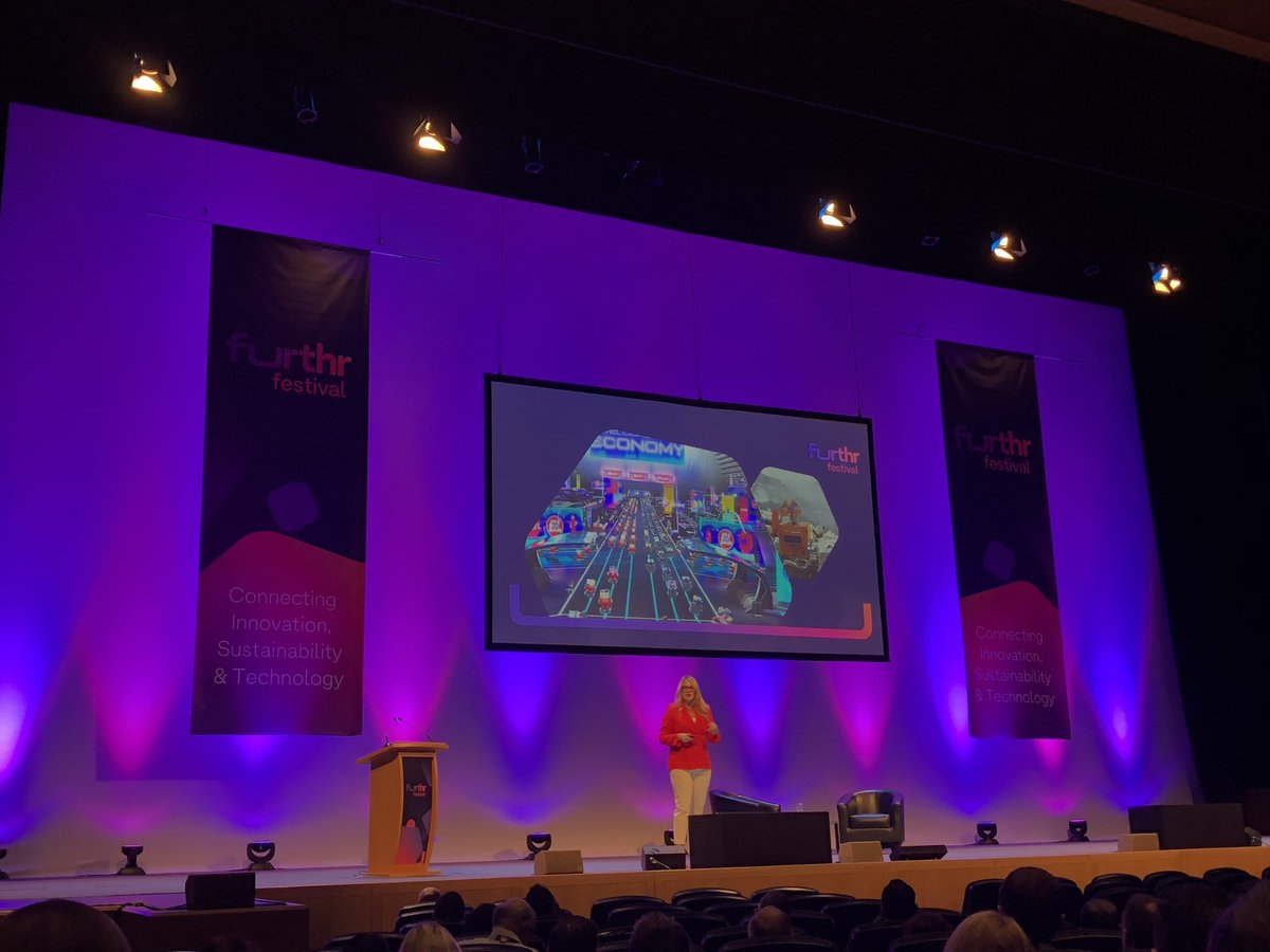 Had a great time at #FurthrFestival at <a href="/TheCCD/">The Convention Centre Dublin</a> last Friday! Lots of inspiring discussions on the future of sustainable innovation. 

Thanks to <a href="/sophiehowe/">Sophie Howe</a> for reminding us that innovation for innovations sake is not the goal. Societal wellbeing needs to be our priority.