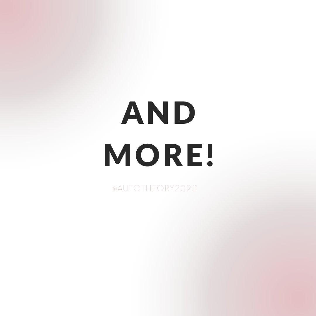 Autotheory2022's tweet photo. And more! https://t.co/E5airaGzKt