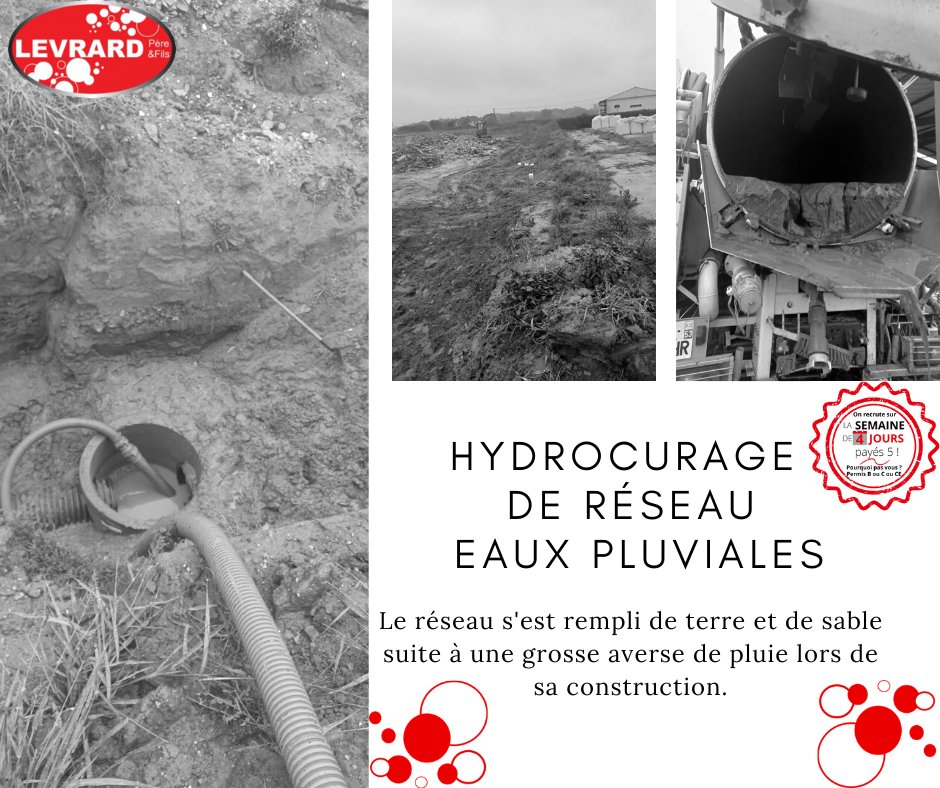 LEVRARD53et72's tweet photo. 💥Nous retrouvons Ludovic, notre Agent Environnemental, sur une intervention d'hydrocurage de réseau d'eaux pluviales.
Retrouvez nous sur notre site internet :
https://t.co/dVDMkF1dHJ
#agentenvironnemental #assainissement #hydrocurage #mayenne #sarthe #maineetloire https://t.co/OwOrF6NjBb