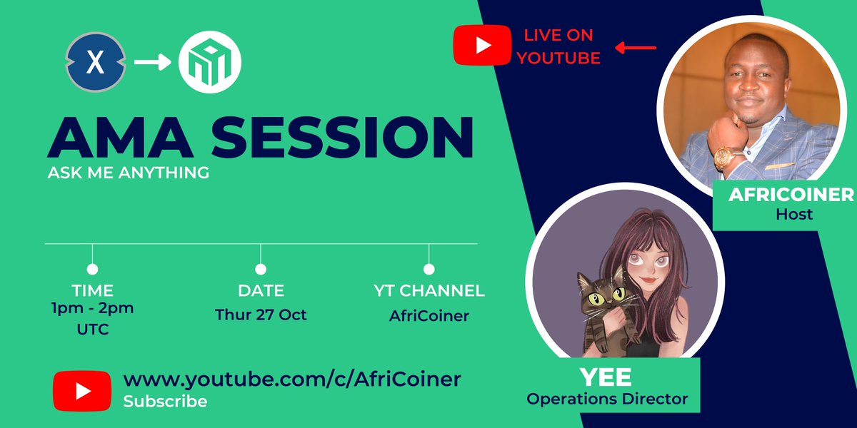 AfriCoiner's tweet photo. 1/2. I will be hosting an AMA Session with Nabox @naboxwallet Operations Director. In this session, I will discuss Nabox integration of XDC Network @XinFin_Official. Nabox is a revolutionary cross-chain wallet built for Web 3.0 and supports 40+ blockchains to date. Read More👇👇 https://t.co/7KrjDacVVH