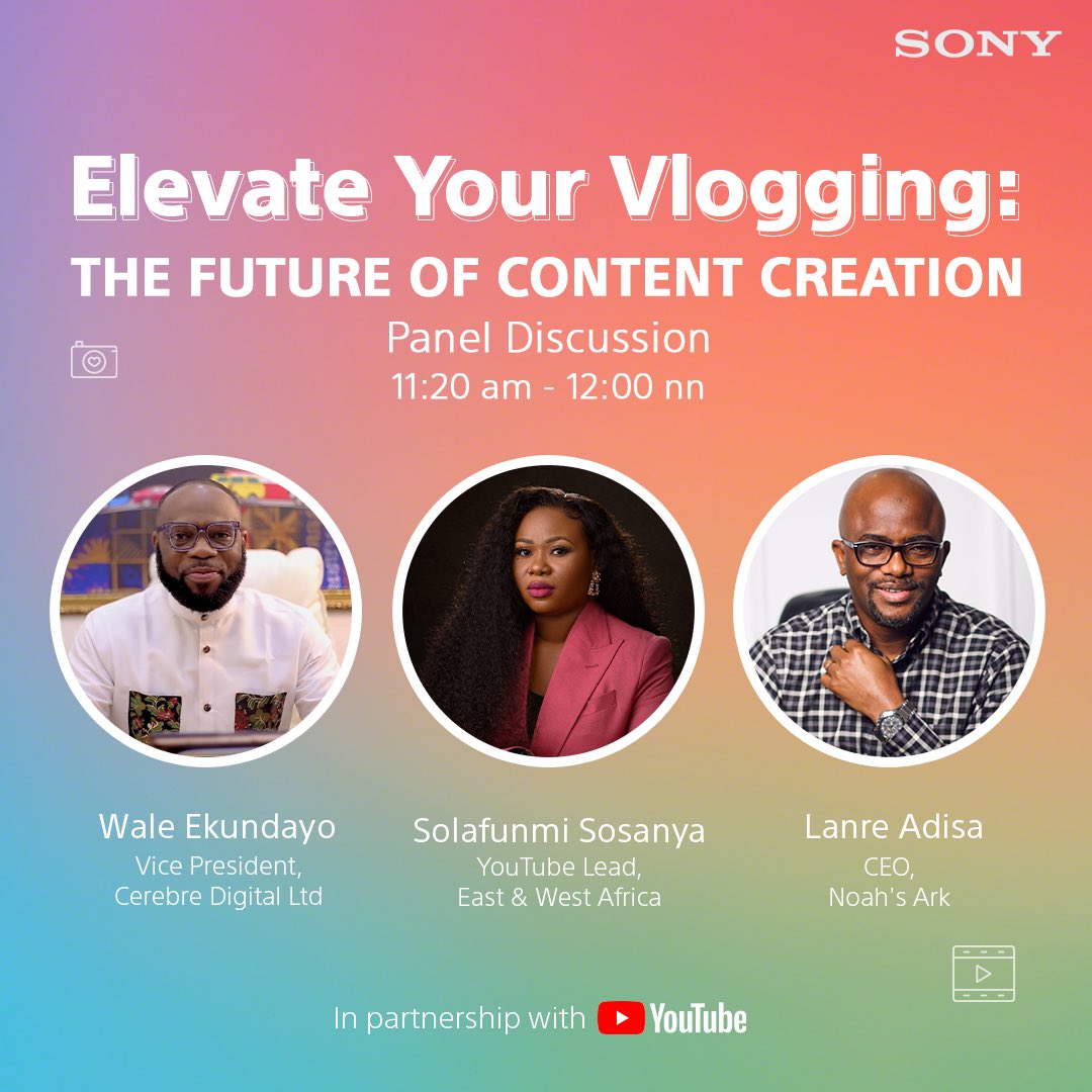 Anticipate!!! The content creators summit of the year is finally here!!! Join your faves and industry expert to discuss how you can #ElevateYourVlogging in partnership with YouTube Register now 👉🏻 alphauniverse-mea.com/event/elevate-…