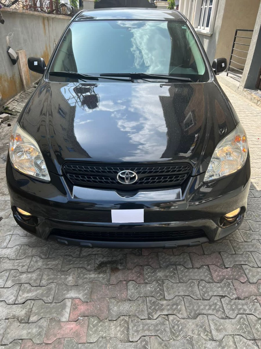 BuyLagosLtd's tweet photo. For Sale: Tokunbo 2005 Toyota Matrix

📍: Lekki

Asking Price: 4m [Slightly Negotiable]

If interested, DM for Inspection or Call/Whatsapp; 0818 811 1105

- https://t.co/ZMsfKvlpJ1 -

#BuyLagosLtd #BuyLagosLtdAutomobile #CarForSale #UsedCar #ToyotaMatrix https://t.co/KxlYAOSoAw