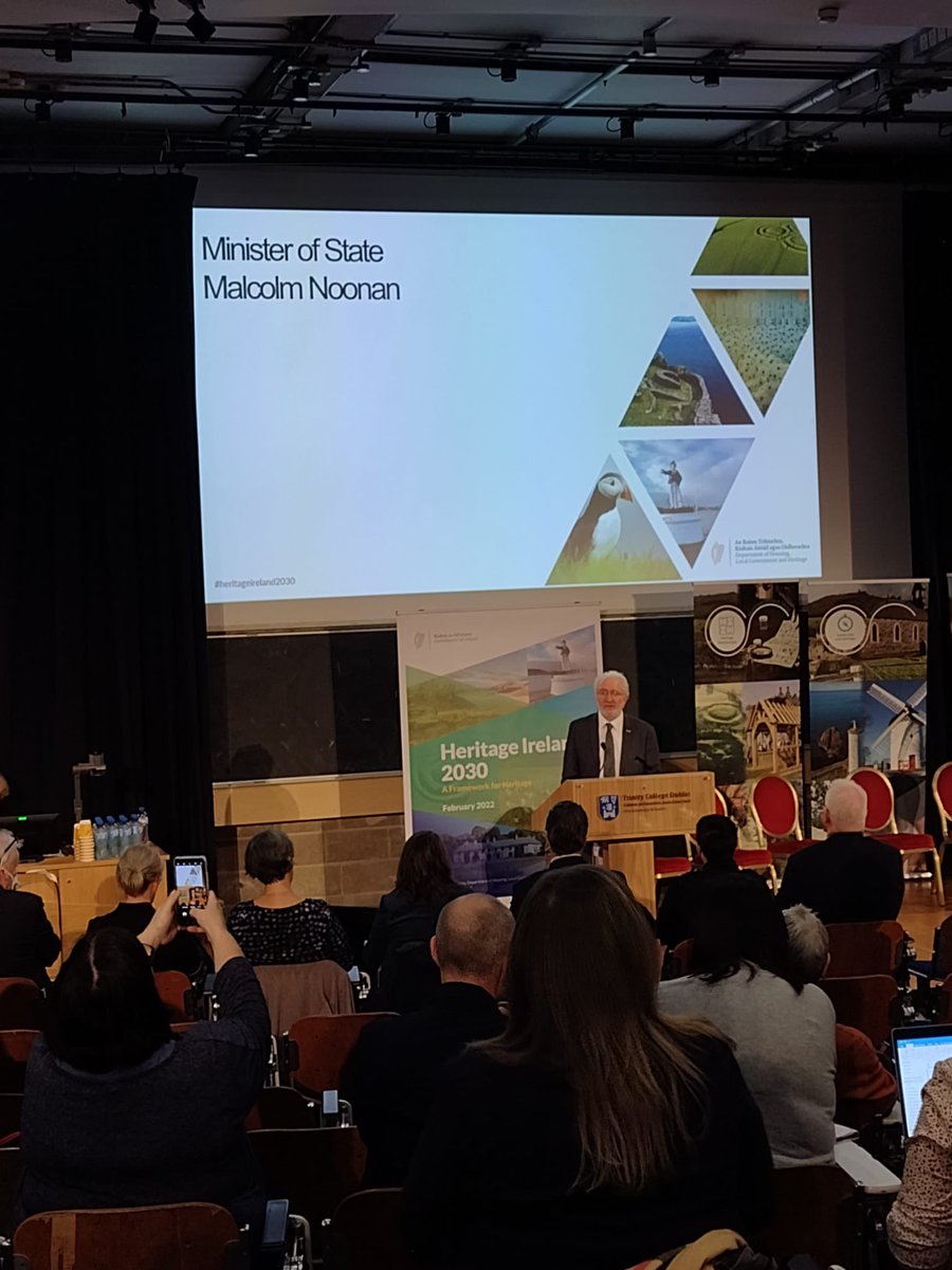 BiodCon_ie's tweet photo. Today @noonan_malcolm and Asst Sec Director General Niall O Donnchu @npwsBioData @DeptHousingIRL  address #HeritageIreland2030 summit - our #naturalheritage and #biodiversity plays a big part of this - have your say on #Biodplan22 https://t.co/9SNNJ3HZEz https://t.co/3HCvZNgel8