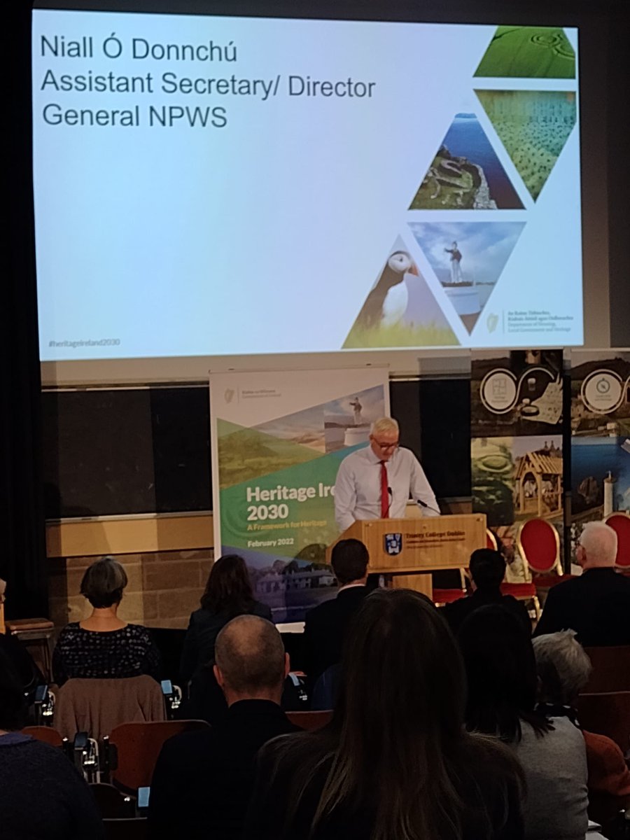 BiodCon_ie's tweet photo. Today @noonan_malcolm and Asst Sec Director General Niall O Donnchu @npwsBioData @DeptHousingIRL  address #HeritageIreland2030 summit - our #naturalheritage and #biodiversity plays a big part of this - have your say on #Biodplan22 https://t.co/9SNNJ3HZEz https://t.co/3HCvZNgel8