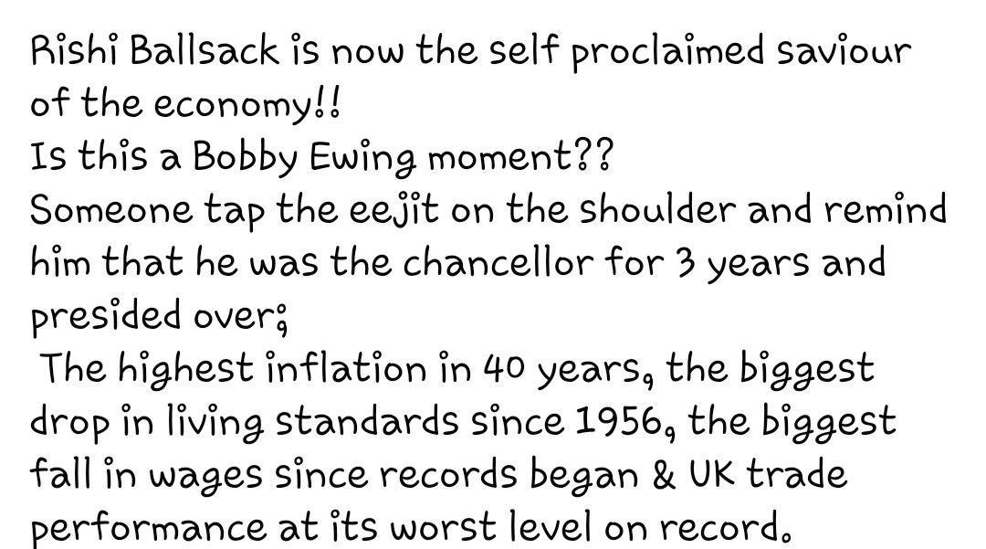 Just another deluded Tory 🔔🔚
#NeverTrustATory 
#GeneralElectionNow