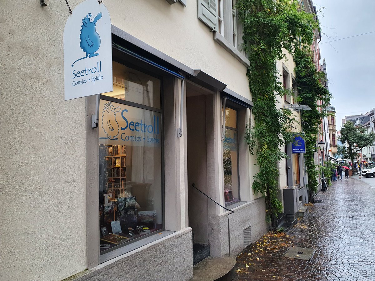 Kurztrip an den schönen Bodensee. Dabei auch den @seetroll in Konstanz besucht. Einladender Spiele- &amp; Comicladen mit schöner Auswahl und dazu gabs noch einen kleinen Plausch mit Inhaber u. Autor Michael Palm. Empfehlenswert, wenn Ihr in der Nähe seid.
#spieleläden
@brettspielmon