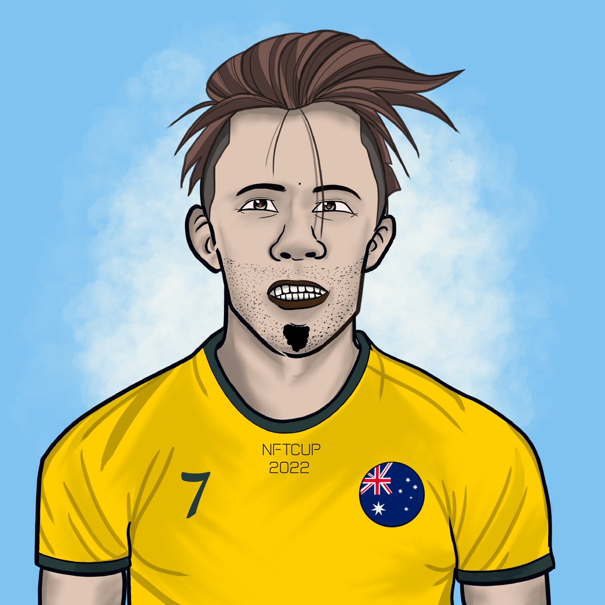 nftcup2022's tweet photo. The NFTCUP team welcome you to the first NFT tipping competition on the Ethereum blockchain. Mint your player and join us on this journey throughout the World Cup 2022 in Qatar. Predict the score results of the matches correctly and be in the top 10 of the ranking to win prizes. https://t.co/SOM0MQWpjj