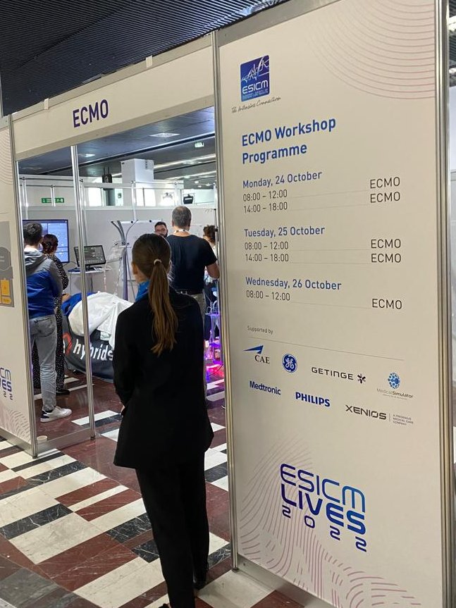 Simulacion_Medi's tweet photo. Our advanced ECMO simulator #HybridsVita is in Paris #LIVES2022 #ECMOWorkshop! 🔊ARE YOU READY FOR #ECMOsimulation? 
📍BOOTH 1-12 https://t.co/K7mT3SF7Bw https://t.co/z7EMFwQ0rK