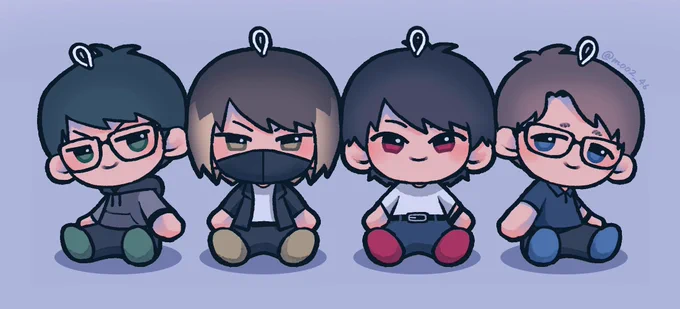出ることはないだろうけど、4のぬいもほしい… 