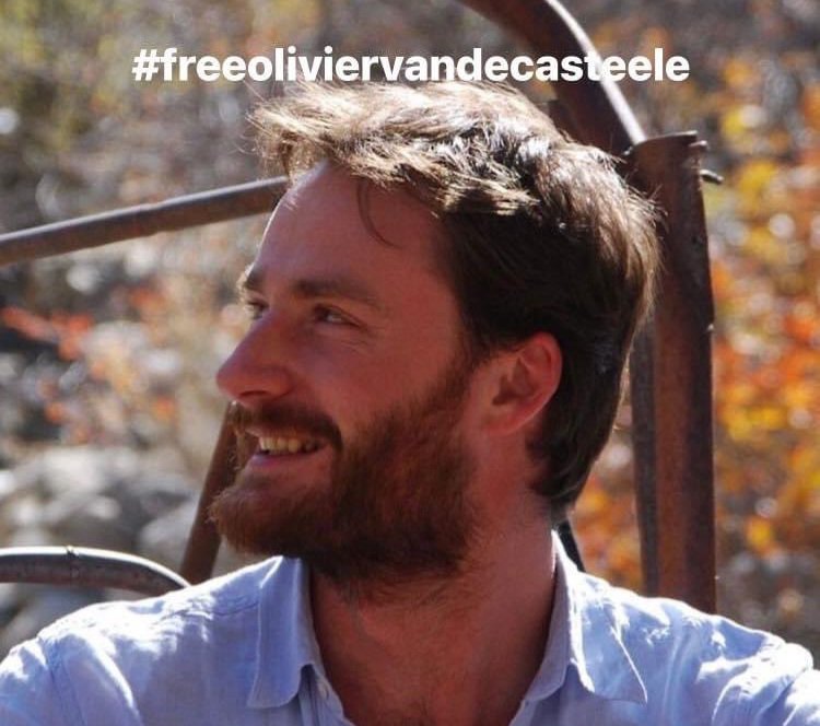 @alexanderdecroo @Vince @eliodirupo @cruckejeanluc Today #OlivierVandecasteele has been held hostage somewhere in Iran for exactly 8 MONTHS. He’s constantly in our thoughts. His horrific abuse must be stopped now. He is held in a BASEMENT somewhere in #Iran @Amirabdolahian