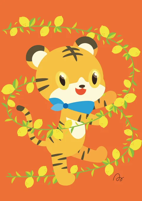 書き出すとこんな感じ#AdobeIllustrator #イラストレーター 