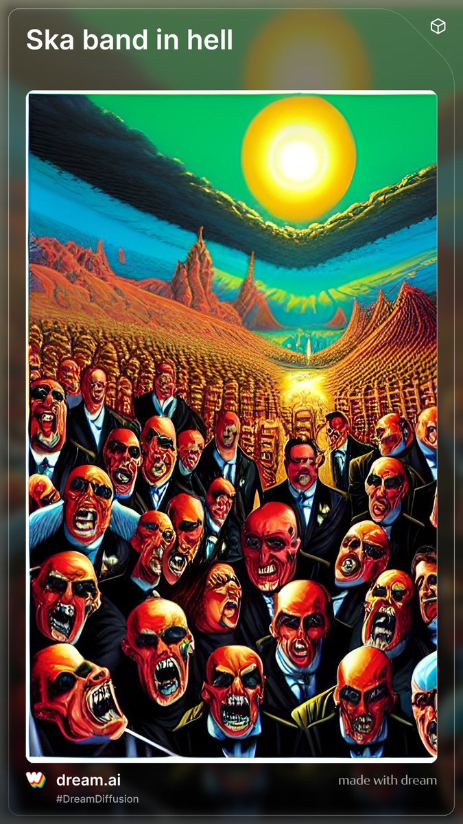 Beli5h's tweet photo. "Ska band in hell" https://t.co/qJ3pVvkAur