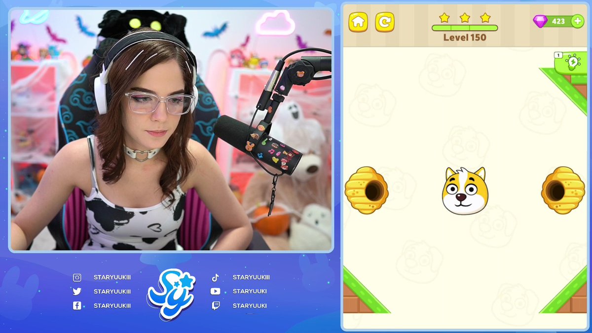 16Gamusa's tweet photo. Gracias por el stream me la pase super con la reacción a tus memes, me eh reído bastante y por continuar el juego #SaveTheDoge Buenas noches nos vemos el Martes disfruta tu descanso. @staryuukiii https://t.co/YgjqGjmgpS