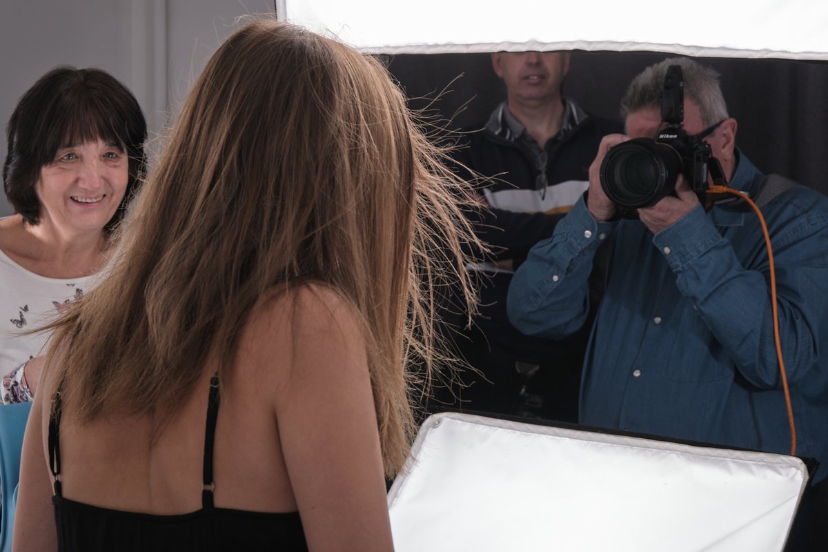 ahronson's tweet photo. Recovering from 4-day workshop photographing the face.  We had four models over the four days, teaching participants how to edit in Photoshop in the afternoons. https://t.co/hlcIW7hAeR